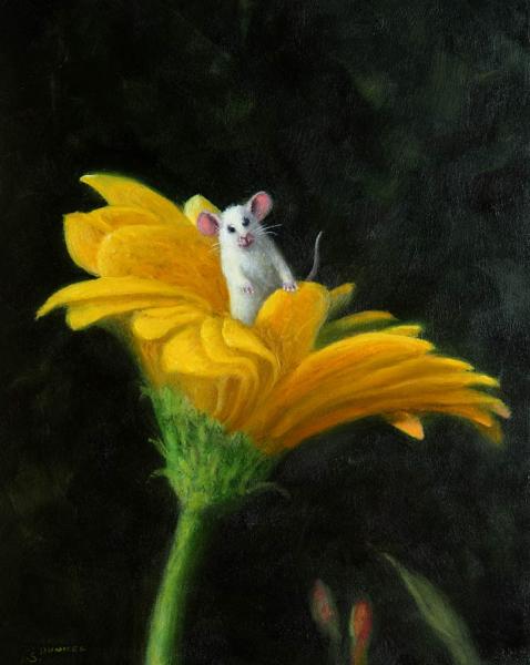 Safe Haven, oil on panel, 12 x 9 inches   SOLD 
