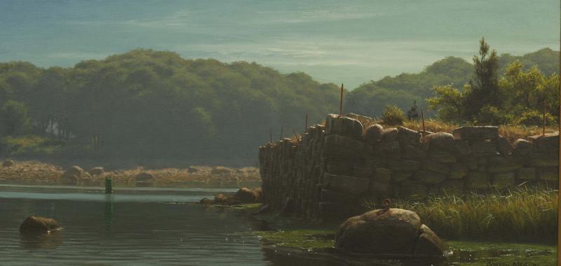 Stone Pier at Hadley Harbor