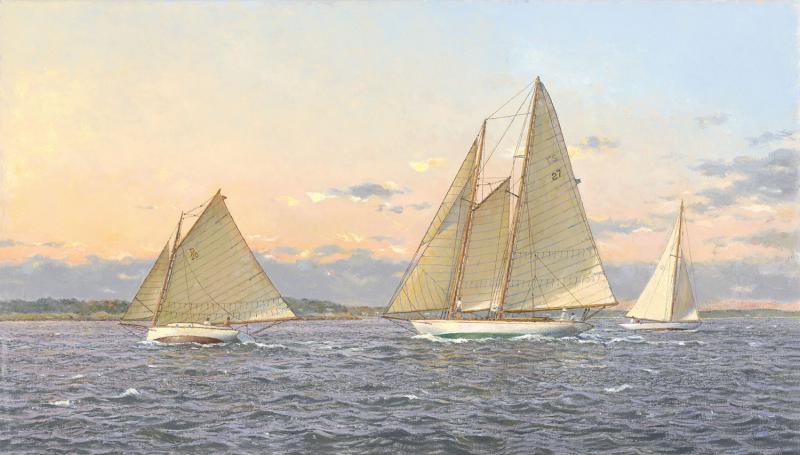 Savannah, Marblehead  Harbor, 1935