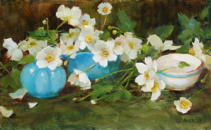 White Anemones